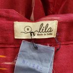 Lila Red Lightweight Tribal Print Pants S Photo 6