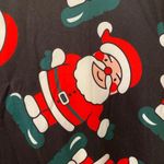 Boutique Meaneor Santa Claus Holiday Long Sleeve Christmas Dress in Black/Red - Medium NWT Photo 4