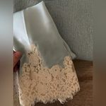 Doen Elowen Skirt Dusty Blue Silk Lace S Photo 4