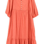 Old Navy Embroidered Tiered Maxi Dress Boho Peasant Prairie Cottage Pockets Size L Photo 0