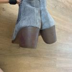 Jack Rogers Jack Roger Gray Suede Healed Boots Size 10 Photo 7