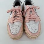 Nike Pink and Gray Chunky Sole Sneakers Photo 1
