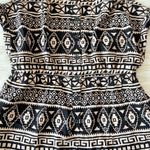 Forever 21 Black Tan Tribal Strappy Back Tumbler Girl Playsuit Sz S Photo 43