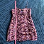 ZARA Purple Animal Print Mini Dress Photo 11