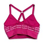 Reebok  Sports Bra Workout Wire Free Design Adjustable Straps Pink Women's L NWOT Photo 3
