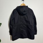 Hunter  Water Resistant Cotton Smock Rain Jacket Women M Black Outdoor Hooded Photo 1