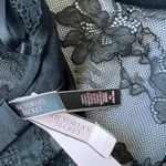 Victoria's Secret NWT  Major Push Up Black Lace Babydoll Nighty Dress - Size M Photo 7