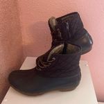 Sperry Women's 8.5 Saltwater Duck Boot Black Photo 6