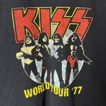 Urban Outfitters Kiss World Tour T Shirt Black Large L Graphic Tee Photo 11