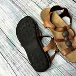 Minnetonka  Copper Disc Hook and Loop Sandals 9 Photo 2