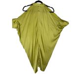 Sara Roka Silk Shirt Dress Size M Green Statement Piece Maximalist Resort Wear Size M Photo 4