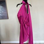 House Of CB ‎ 'Aida' hot Pink Satin Mini Dress NWOT Size M Photo 5