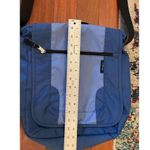 Eddie Bauer Nylon Unisex Crossbody Bag Blue Zip Pocket Or Carry By Handle Photo 8