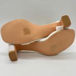 Allegra K Heels Womens 9 Cream Glitter Ankle Strap Heels Party Dress Shoes Photo 6