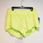 Joy Lab  Neon Yellow/Green Athletic Shorts NWT - Size Large Photo 0