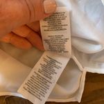 Armani Exchange  White Blouse Button Front Long Sleeve Shirt Women's Size S Small Photo 9