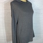 Leith womens gray pullover sweater lightweight size M Photo 5