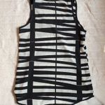 Xxi Black And White Striped Tank Top Photo 1