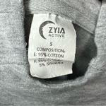 Zyia Women’s  Active Size Small‎ Gray Cropped Workout Hooded Sweatshirt Photo 3