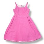 Isaac Mizrahi Target Corduroy Sleeveless Fit Flare Dress Pink Medium Sundress Photo 13