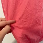 Loft ANN TAYLOR Bright Pink 3D Flower Applique Floral Trim Sleeveless Blouse Top Photo 3