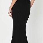Lulus  Elegant Black Mermaid Maxi Dress Size Medium Photo 1