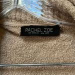 Rachel Zoe Women’s Beige Open Front Pocket Cardigan Sweater XL Soft Knit Photo 3