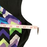 Maggie L Women’s Chevron Patterned Sleeveless Dress Brand NEW w/Price Tags Black Size 10 Photo 5