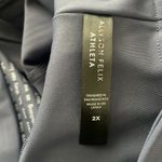 Athleta Allyson Felix Felix Legend shortie Purple Gray biker Plus bottom New 2X Photo 3