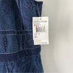 Foxiedox Blue Maisie Lace Velvet Trim MIDI Dress NWT 14 Photo 8