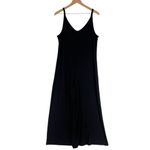 Athleta Wind Down Sleep V-Neck Romper Stretch Waffle Knit Relaxed Fit Stretch M Photo 2