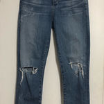 Citizens of Humanity C of H rocket crop high rise skinny jeans distressed sz 27 Photo 0