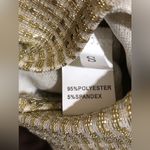 Gold Metallic 1 piece Cutout Jumpsuit NWOT💖 Photo 7