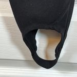 Elodie  Black Stirrup Leggings Size XL X-Large EUC #VEG-2768 Photo 2