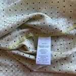 Love Whit by Whitney Port Citron Dot Tie Waist Polka Dot Maxi Dress Size Small Green Photo 8