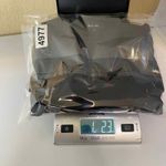 Miss Me  Asymmetrical Zip Moto Jacket Womens Small Black Cotton Zip Pockets Photo 13