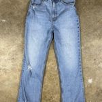 Abercrombie & Fitch Ultra High Rise KickFlare Women’s Jeans 26/2R Distressed Hem Photo 1