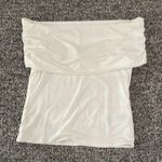 J.Crew NWT Off-White Off-Shoulder Top Sz M Photo 2