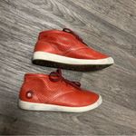 Softinos Indira by Fly London distressed leather sneaker, laceup high Photo 4