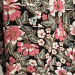 Outerknown  Floral Long Sleeve Romper, Size Large,  Linen & Organic Cotton NWT Photo 5