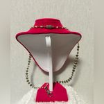 Beaded Hand Made Lanyard ID Badge Holder Necklace Beaded With Silver Accents Photo 1