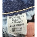 RSQ Jeans Shorts Blue Denim Distressed Cuffed Jean Soho Boyfriend Size 11 Photo 5