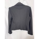 Amanda & Chelsea Amanda Chelsea Polka Dot‎ Blazer Cropped Career Jacket Black Size 4P Photo 2