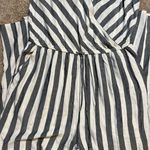 American Eagle AE Striped Strappy Wide Leg Jumpsuit Photo 6