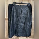 Chico's NWT Chico’s Women’s Faux Leather Mini Skirt. Photo 2