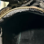 Michael Kors Signature Monogram Black & Gold Runner Sneakers Photo 13