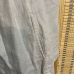 J.Jill Open Front Beige Long Linen Neutral Tailored Vest Size Large Photo 8