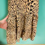 Wishlist Cheetah Print Tiered Mini Dress Photo 4