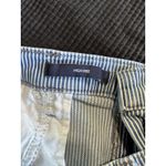 Calvin Klein Calvin‎ Klein Blue/White Striped Short Size 16 Pockets Zip High Rise Cuffed Photo 6