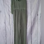 Abercrombie & Fitch Olive Green Sleeveless Jumpsuit Photo 1